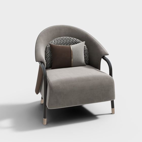 Chaise seule chinoise moderne