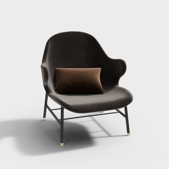 Cozy Lounge Chair 3D model