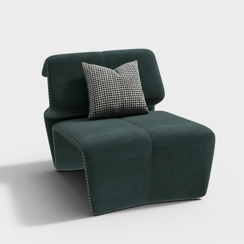 Modern single recliner