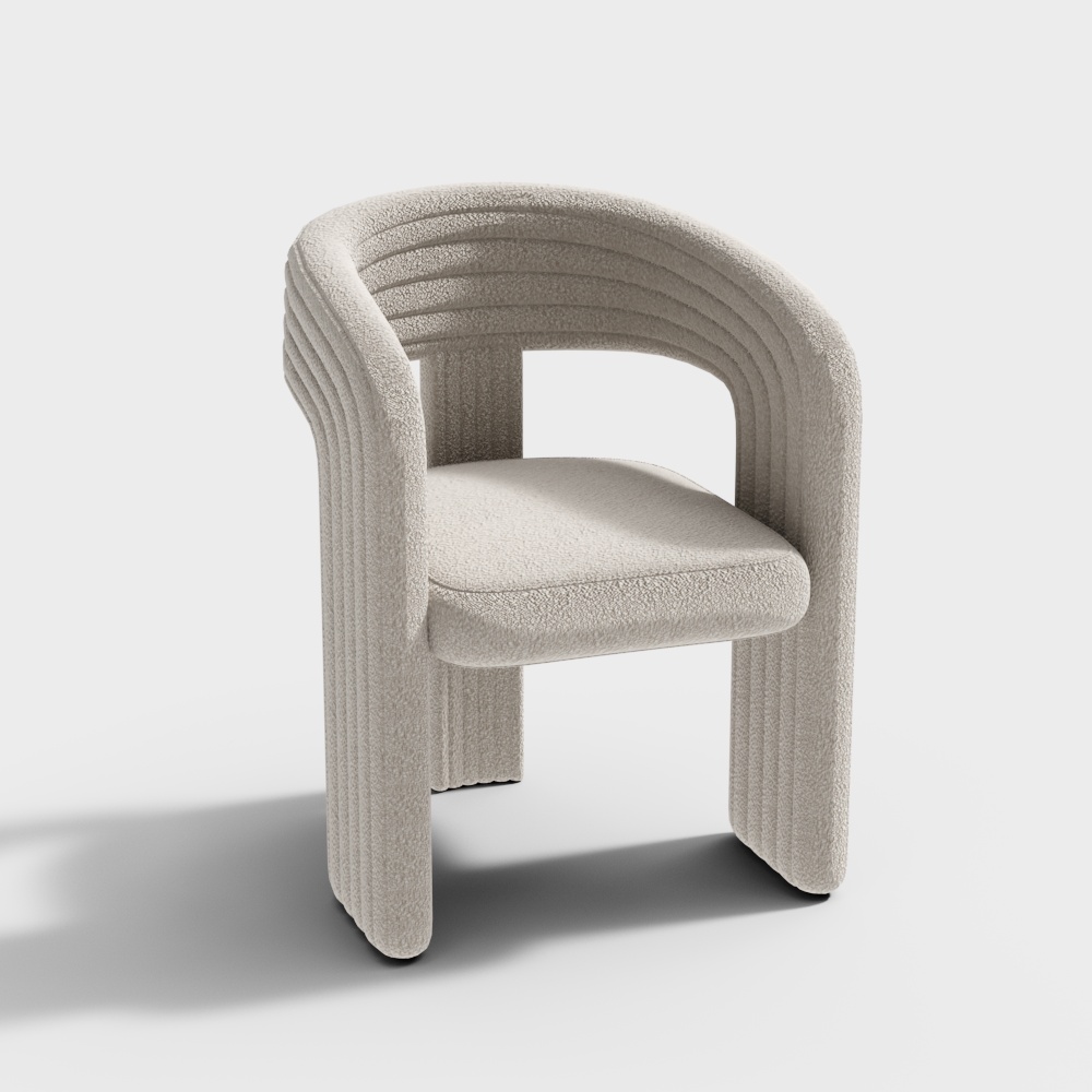 Cream style dining chair
