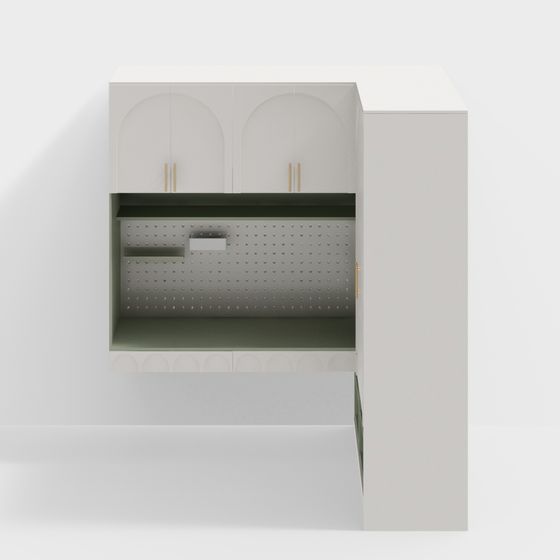 Urban Storage Cabinet 3D model