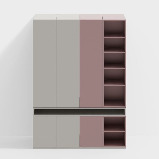 Urban Storage Cabinet 3D model