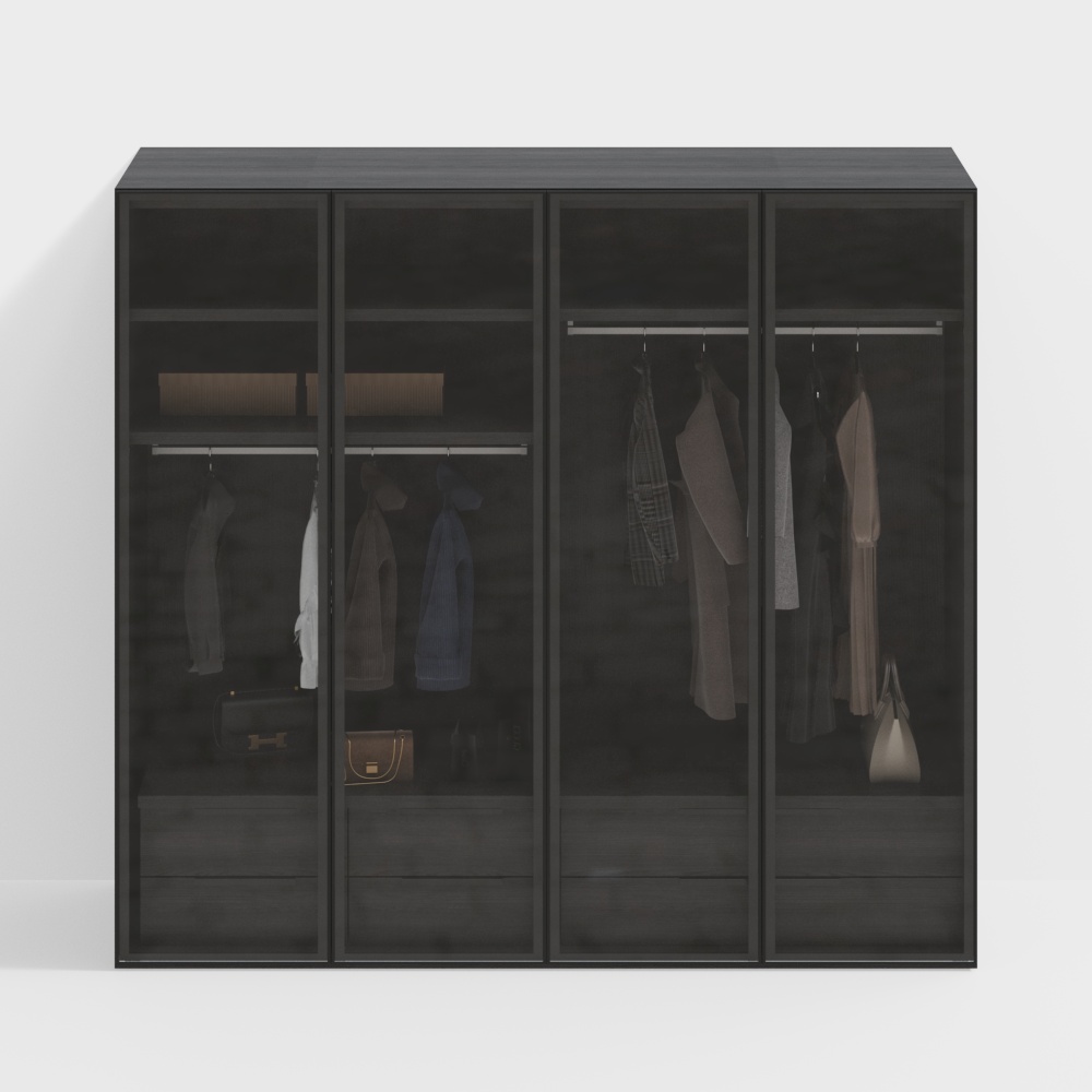 Modern wardrobe