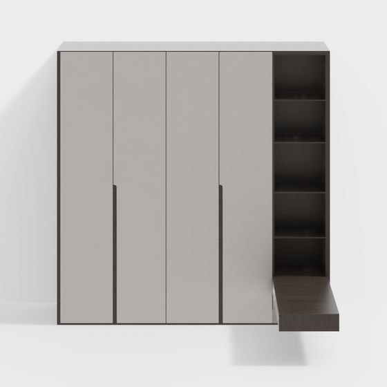 Urban Storage Cabinet 3D model