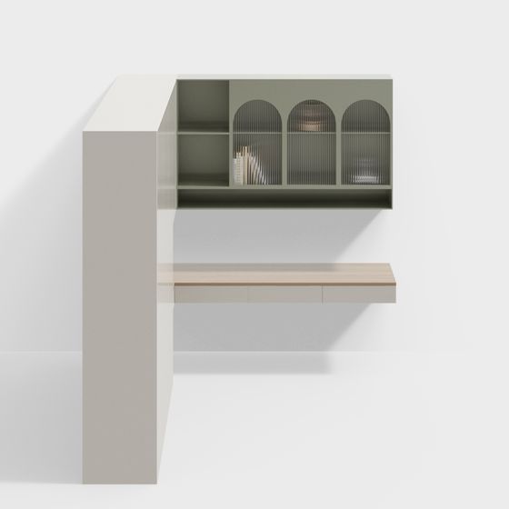 Urban Shelf 3D model for Modern Interiors