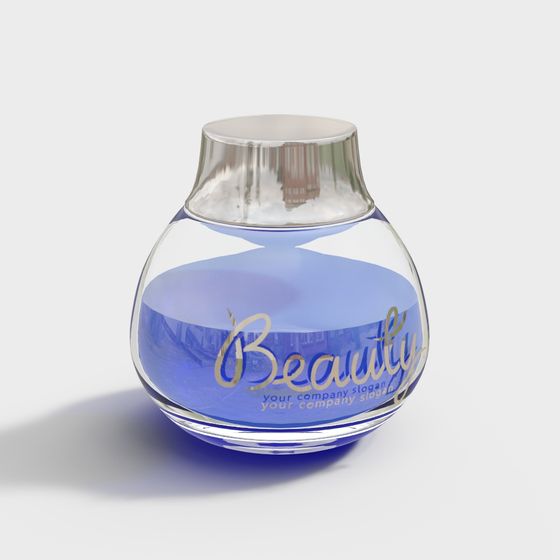 Elegant Low-Poly Vase 3D model