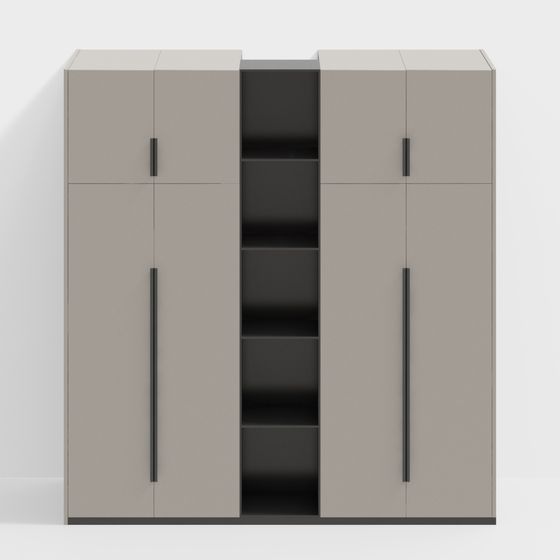 Urban Storage Cabinet 3D model