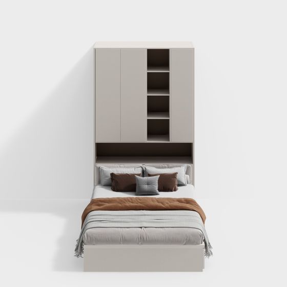 City Cozy Bed 3D model