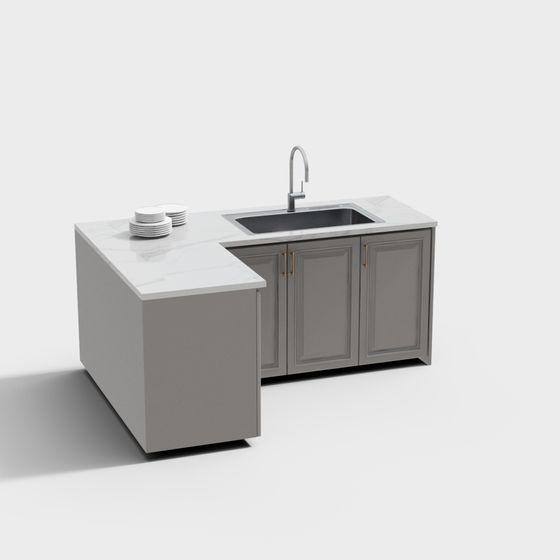 Isla Central de Cocina