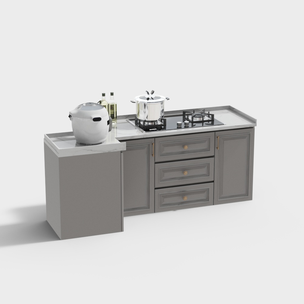 isla central de cocina