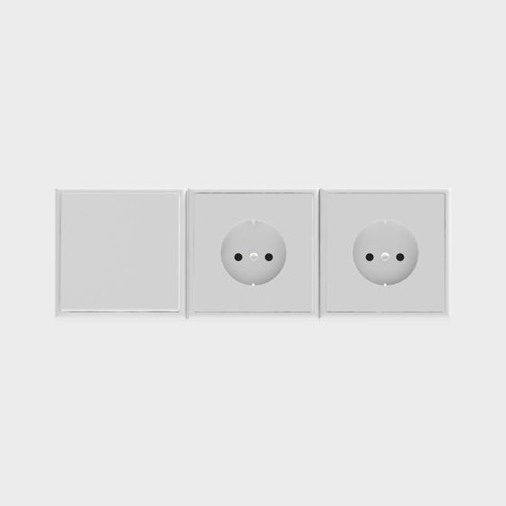 Minimalist Wall Outlet 3D model