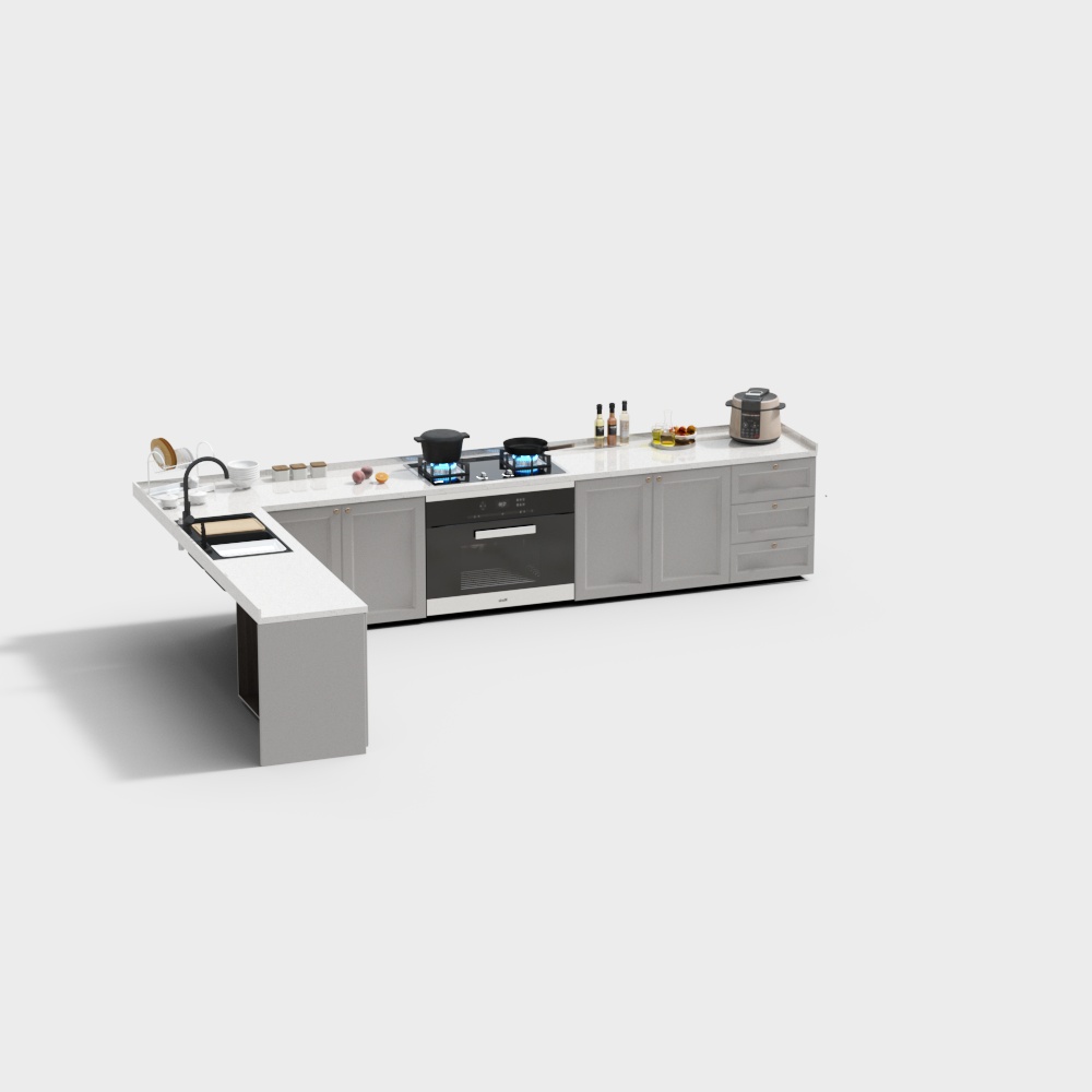 Îlot central de cuisine