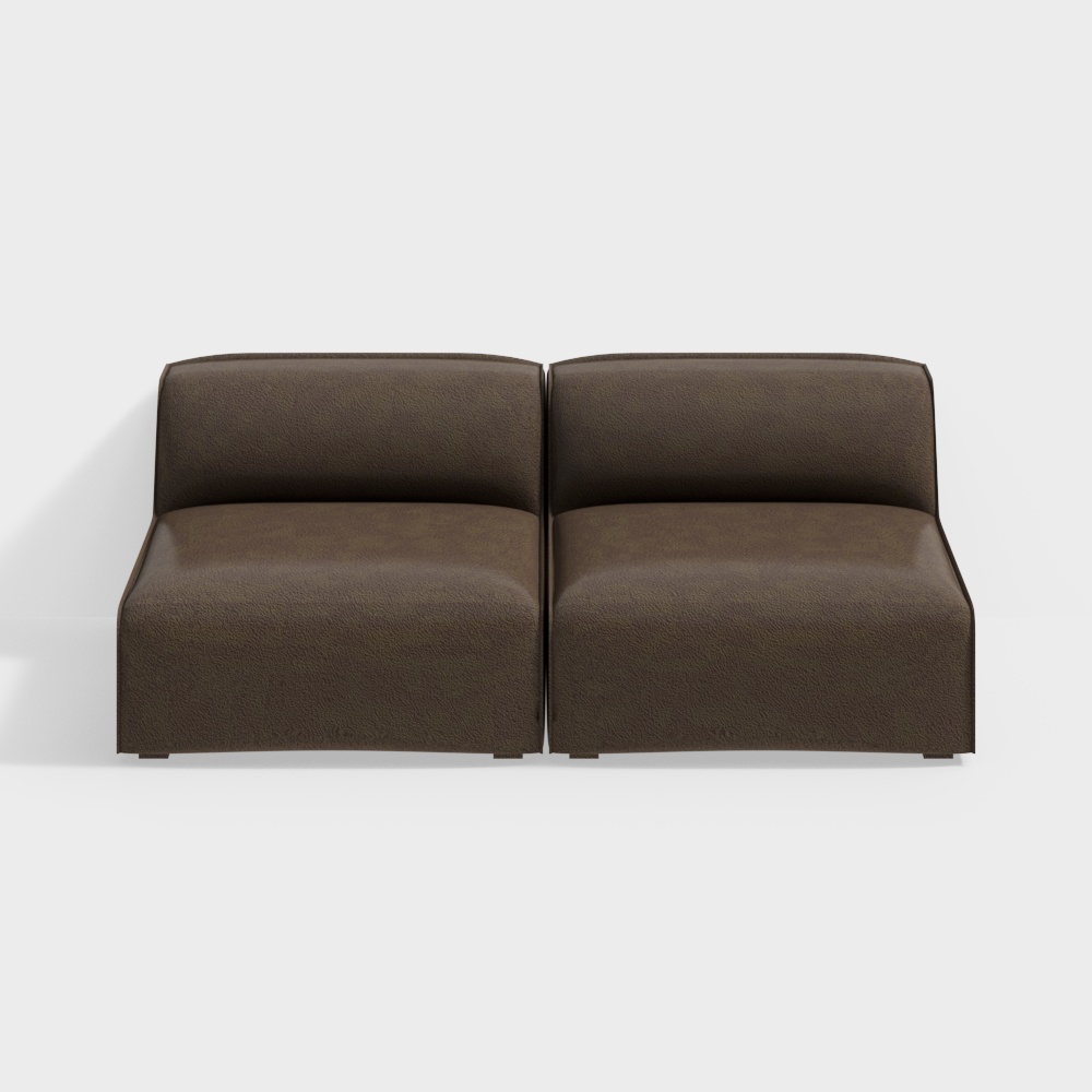 Modulares Nexus de 2 piezas Seccionales Teknion Gus KSMON2AS