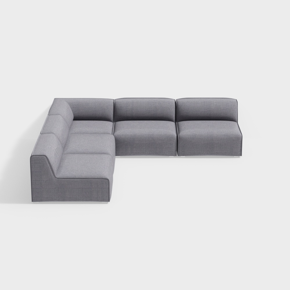 Sofa Modul Teknion Gus KSMON5SE Nexus 5 Pc