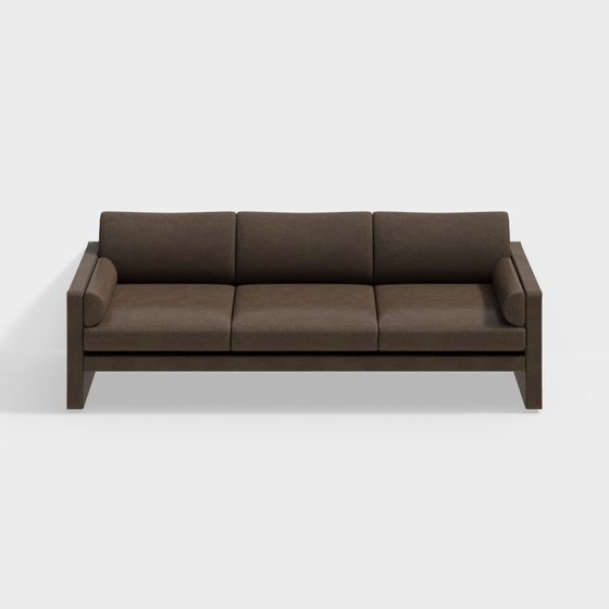 Urban Comfort 3D model Sofa for Contemporary Spaces