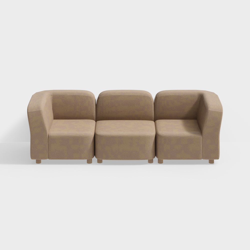 Urban Comfort Sofa 3D model