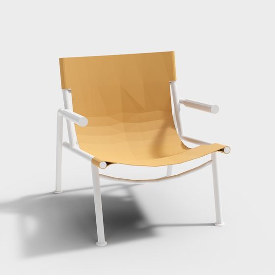 Urban Lounge Chair 3D model for Creative Spaces
