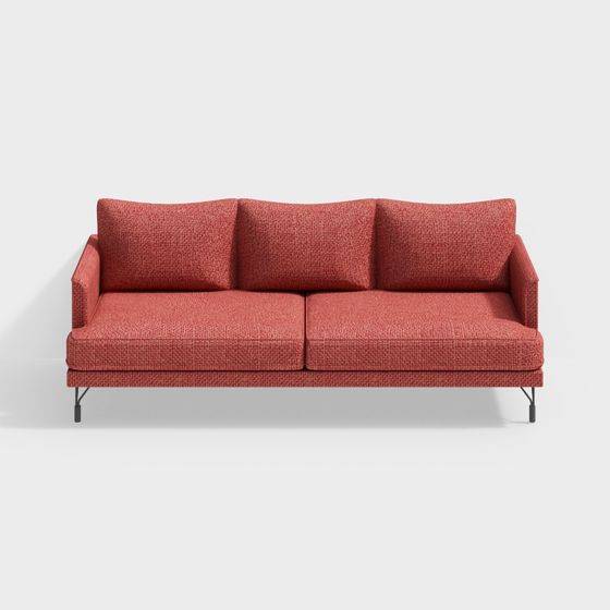 Urban Comfort Sofa 3D model