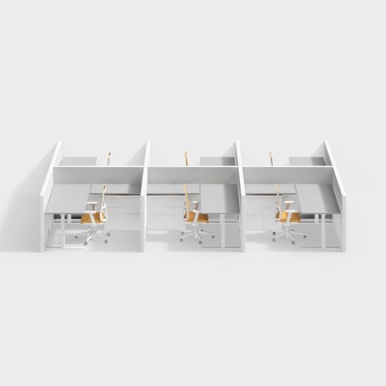 Modern Office Space 3D model