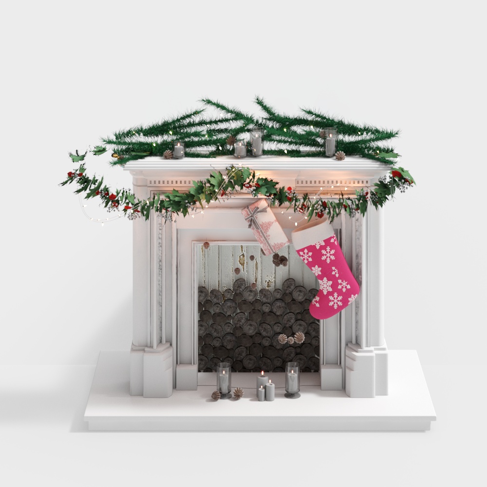 Lò sưởi Giáng sinh