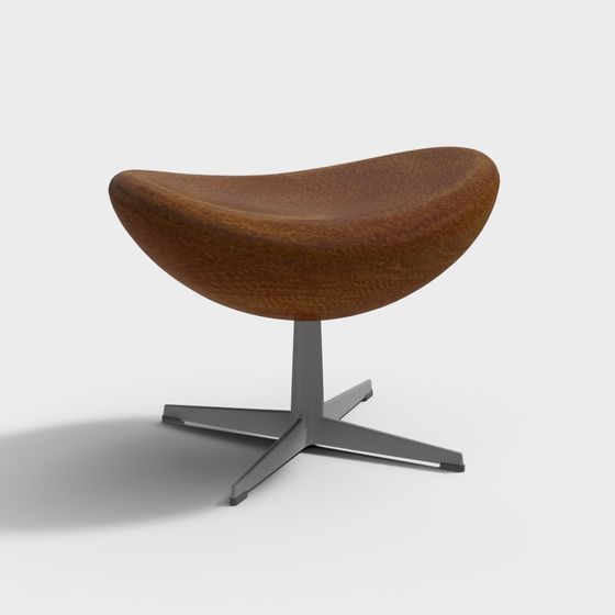 Stylish Streamlined Chair 3D model