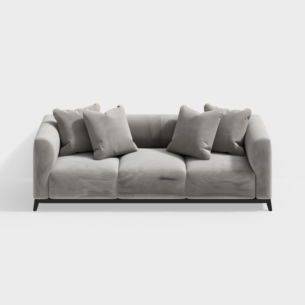 โซฟา CORSO สีเทาเข้ม