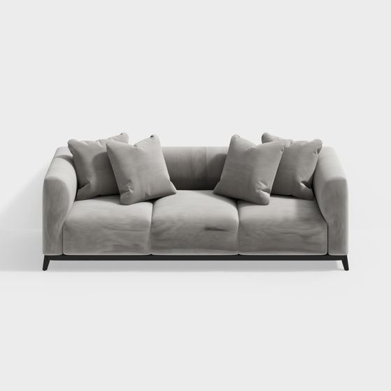 โซฟา CORSO สีเทาเข้ม