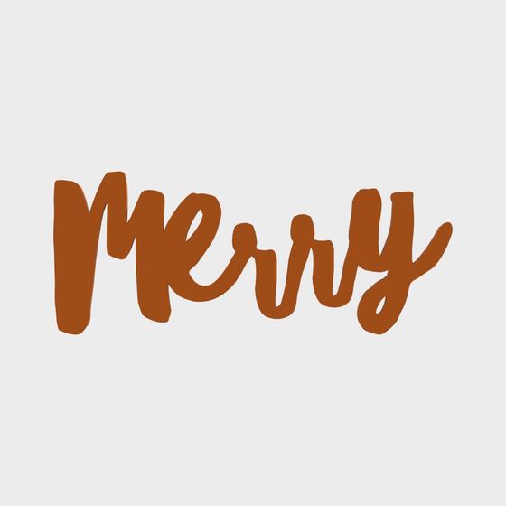 Nhãn dán tường Giáng sinh hiện đại