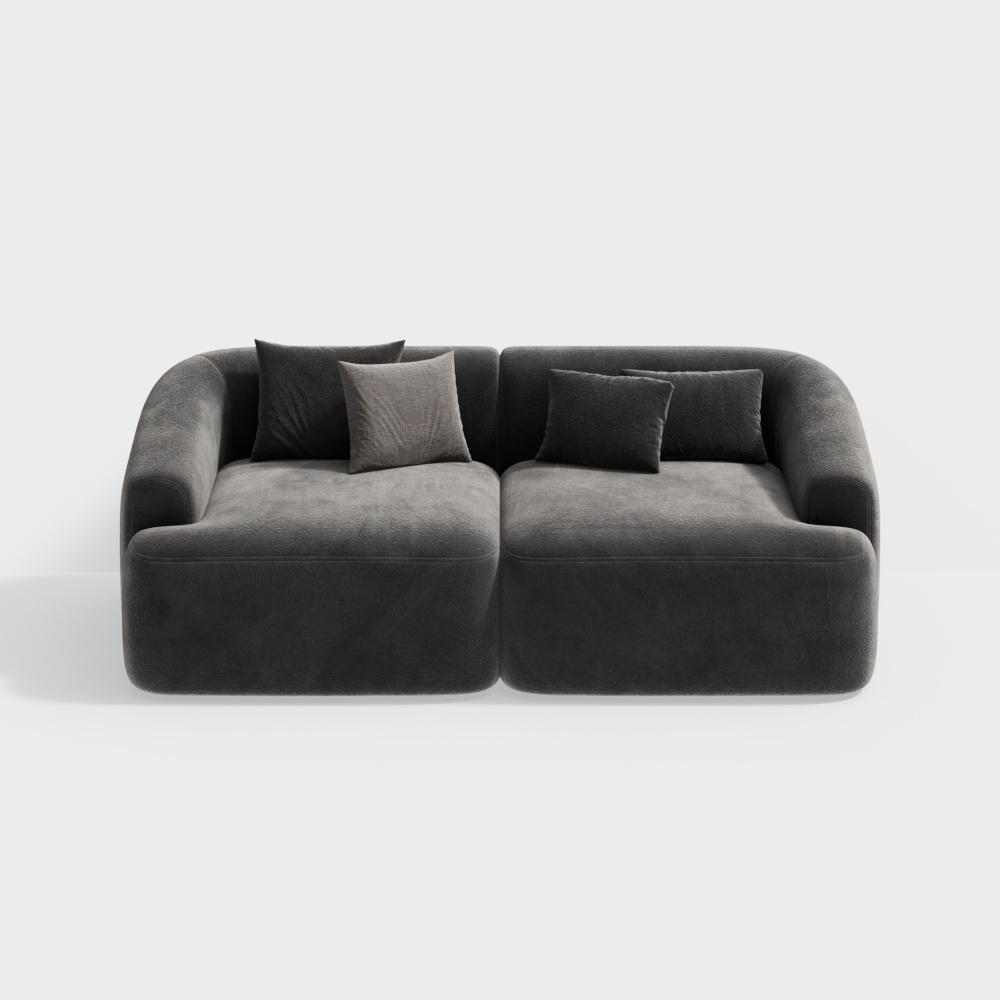 Sofa rinconera modular Sofia 02 By Westwing gray