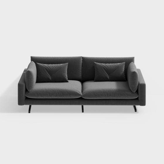 Urban Comfort Sofa 3D model
