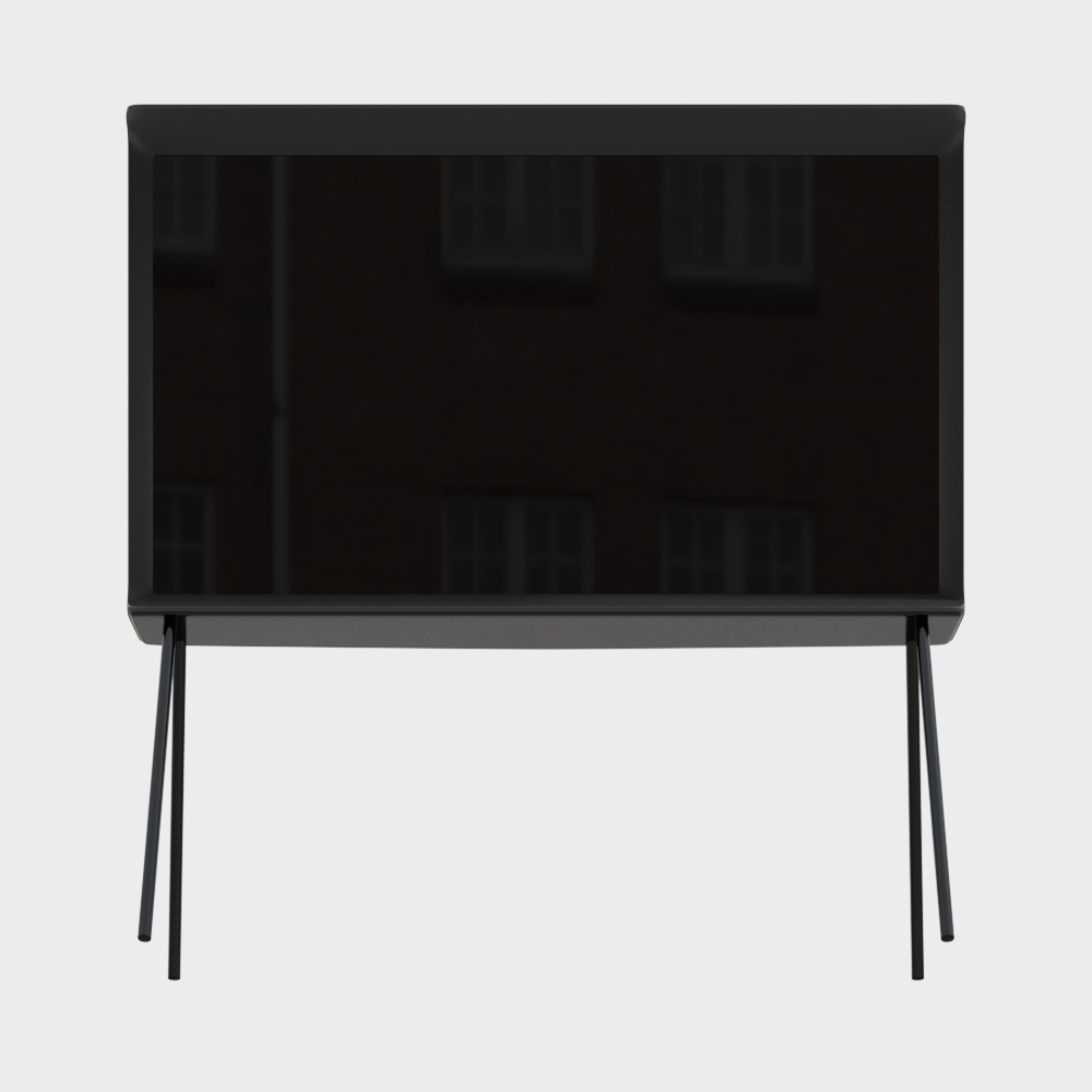 City Mirror Low Poly 3D Model Design