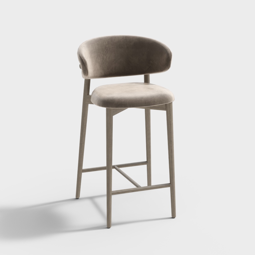 Taburete y silla alta Oleandro