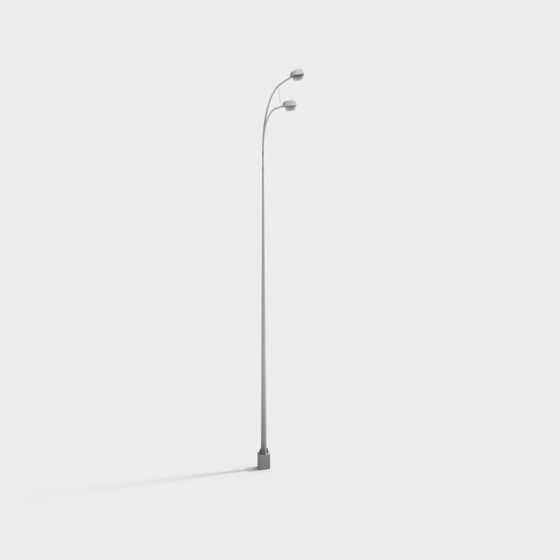 Modern Street Lamp 3D model