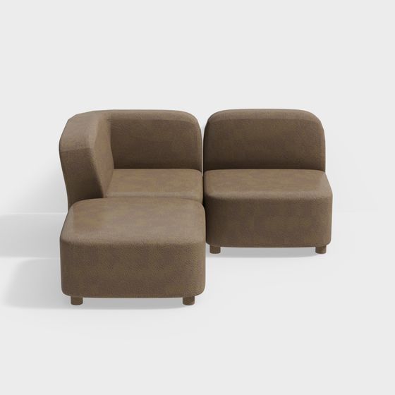 Urban Comfort Modular Set 3D model