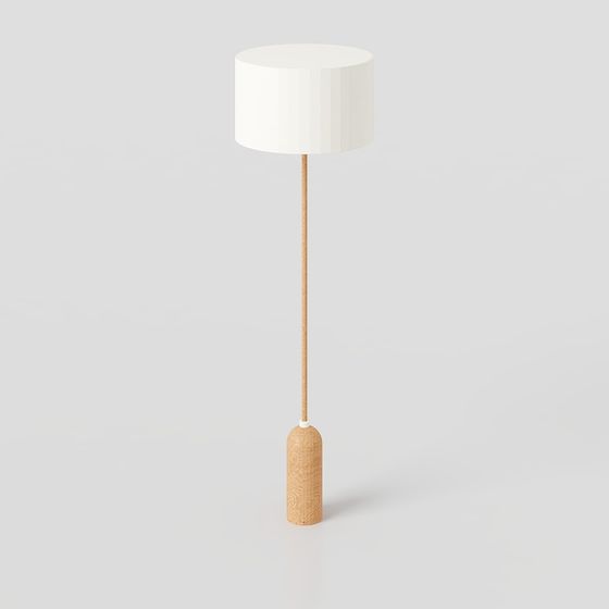 Modern Minimalist 3D Lamp Model