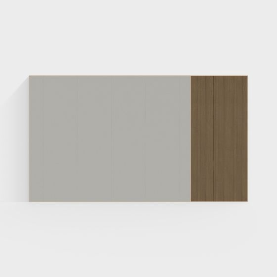Minimalist Wall Panel 3D model