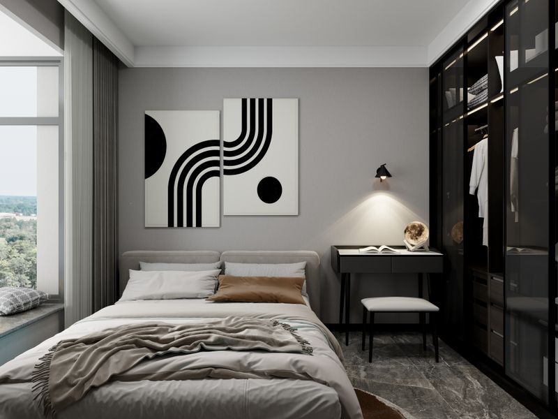 Modern Bedroom Design with Luxurious Touches