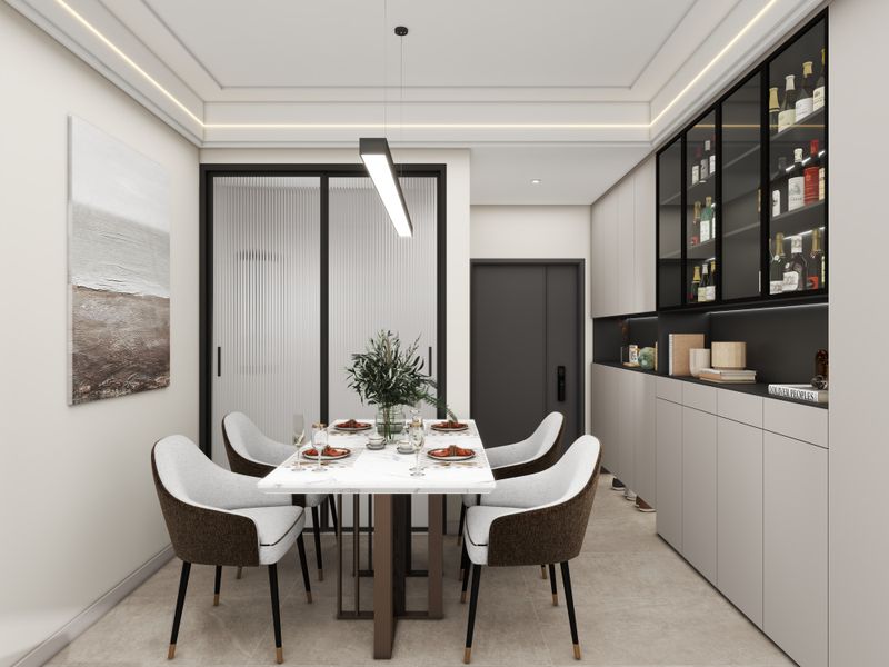 Elegant Modern Dining Room Design