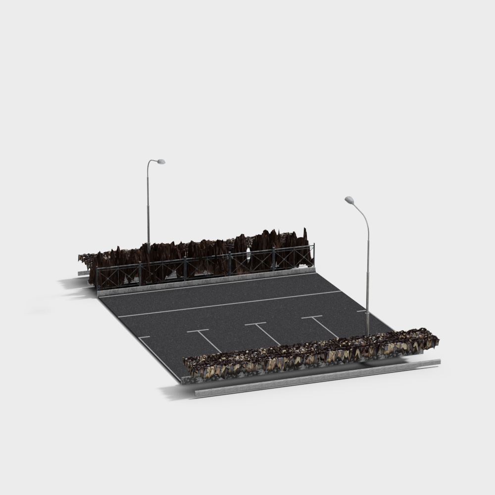 Sezioni di strada e parcheggio