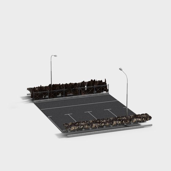 Sezioni di strada e parcheggio