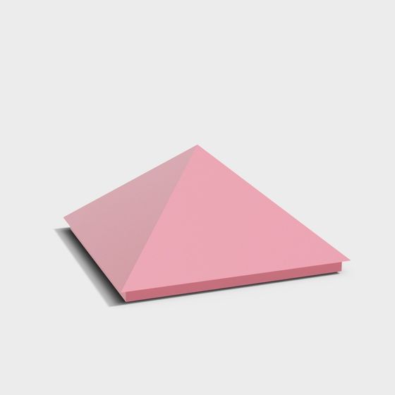 Minimal Pyramid 3D model for Creative Projects