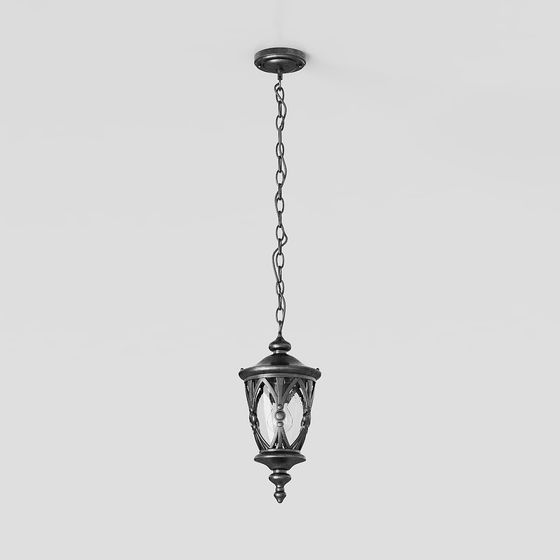 Vintage Pendant Lamp 3D model for Creative Projects