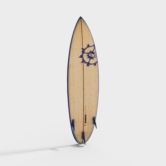 Surf's Up: A Surfer's Dream 3D model
