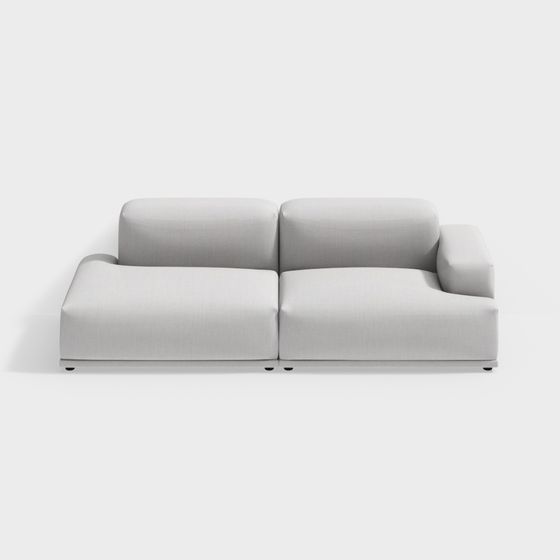 Configuración de 2 plazas muuto-Connect 3