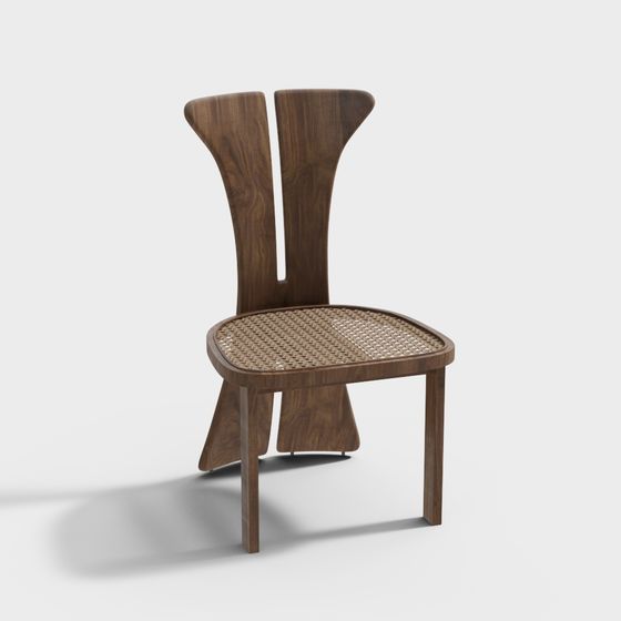 Organic Elegance Chair 3D model