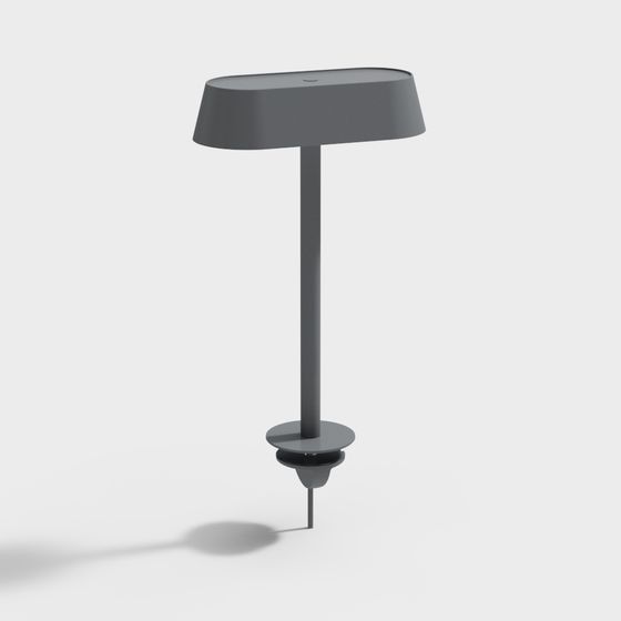 Modern Low-Poly Table Lamp 3D model