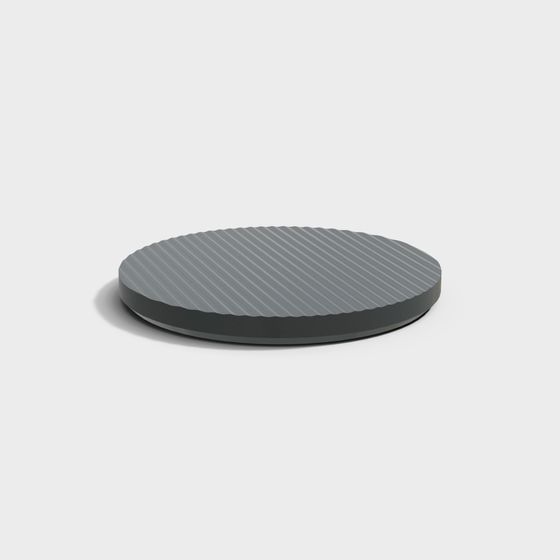 Elegant Circular Platform 3D model for Creative Projects