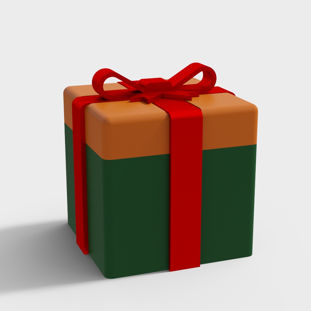 Hộp quà Giáng Sinh bằng giấy