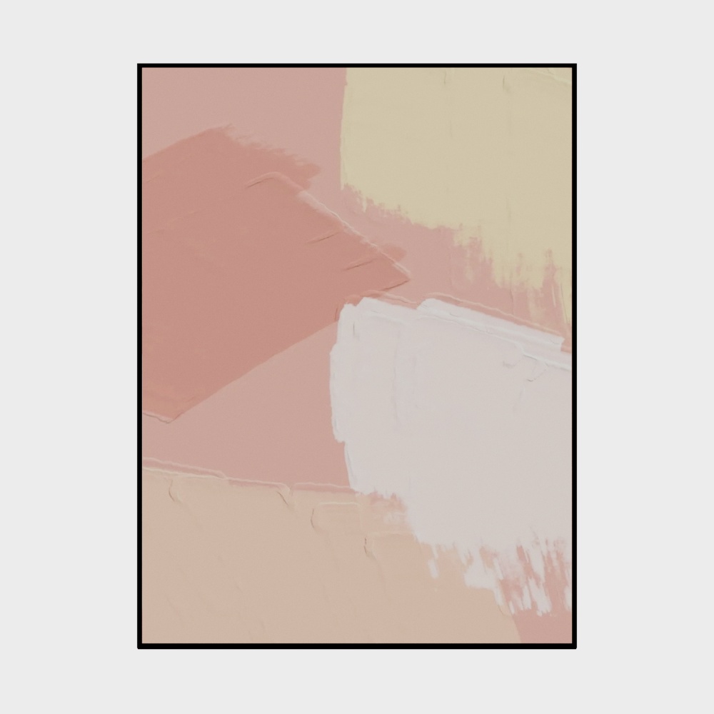 Image suspendue abstraite en blocs colorés de macarons pour enfants