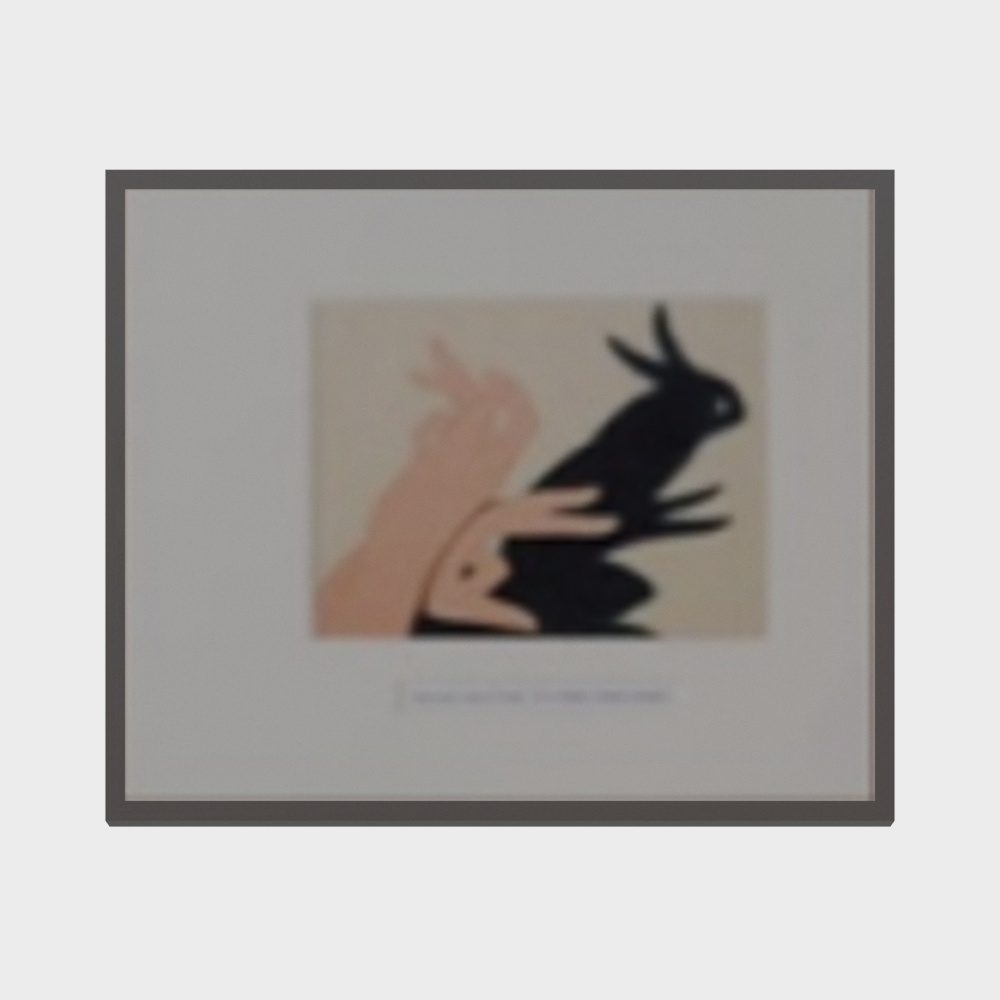 Modern vintage silhouette decorative painting